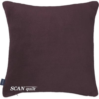 SCANquilt pléd Coral set s povlakem lilková střední 150x200