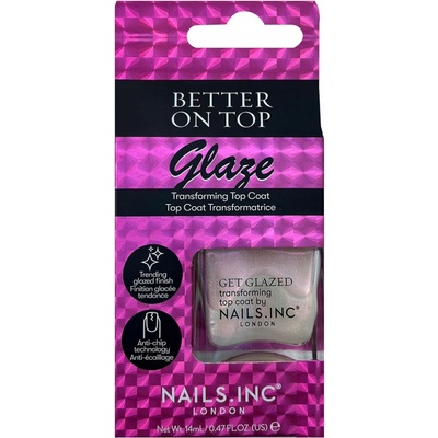 Nails Inc. London Better On Top Quick-Drying Top Coat Glaze 14 ml