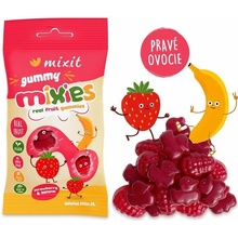 Mixit Ovocné Mixies Jahoda & banán prírodné želé cukríky 35 g