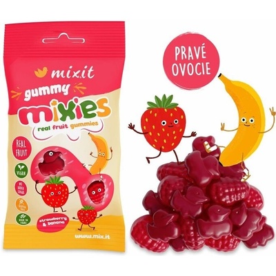 Mixit Ovocné Mixies jahoda/banán 35 g
