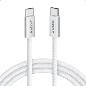 Anker Кабел с бързо зареждане за устройства с USB-C порт - Anker Zolo USB-C to USB-C Cable 240W (180 см) (сив) (A8060H22)