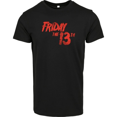 MERCHCODE Мъжка тениска в черен цвят Merchcode Friday The 13th LogoUB-MC602-00007 - Черен, размер XS