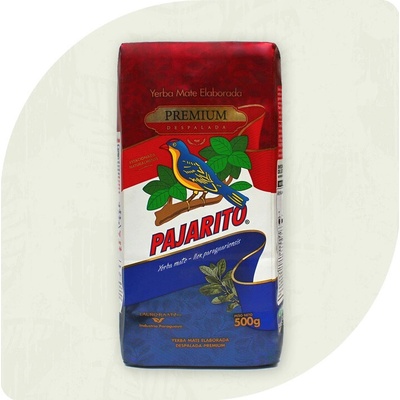 Yerba maté PAJARITO PREMIUM Despalada 500 g