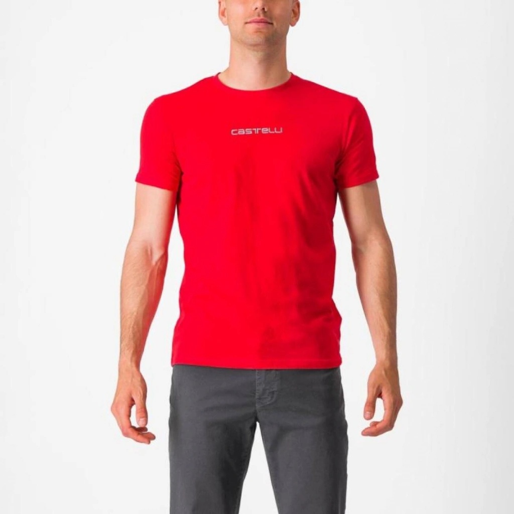 Castelli Classico Tee red