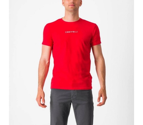 Castelli Classico Tee red