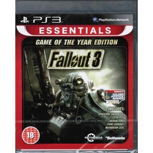 Bethesda Fallout 3 [Game of the Year Edition-Essentials] (PS3)