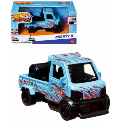Mattel Hot Wheels Mighty K, na zpětné natažení, HPR77