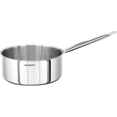 G.Gastro Hrnec s rukojetí Nerezová ocel AISI 304 5 l 24 cm Výška: 10,5 cm 256x484x105 mm D9800670