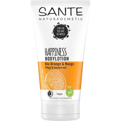 Sante Happiness telové mlieko BIO pomaranč a mango 150 ml