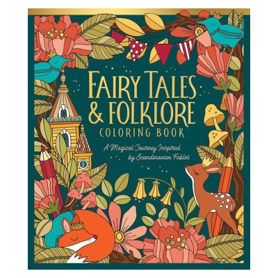 Fairy Tales & Folklore Coloring Book