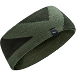 Salewa Лента за глава Salewa Pure Am Headband - Dark Olive / 5A50 - размер 58 cm (904-4911-0211)