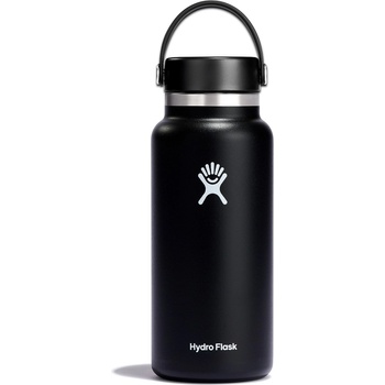 Image 1 of Hydro Flask Wide Mouth Water Bottle 946 ml (32 oz) - Black