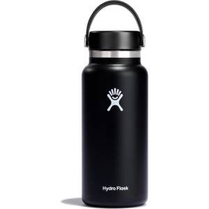 Hydro Flask Wide Mouth Water Bottle 946 ml (32 oz) - Black