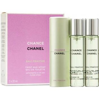 CHANEL Chance Eau Fraiche Twist & Spray (Refills) EDT 3x20 ml