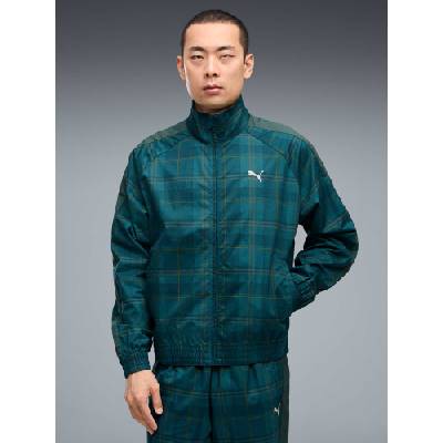 PUMA Спортно горнище T7 Relaxed Tartan Track Jacket