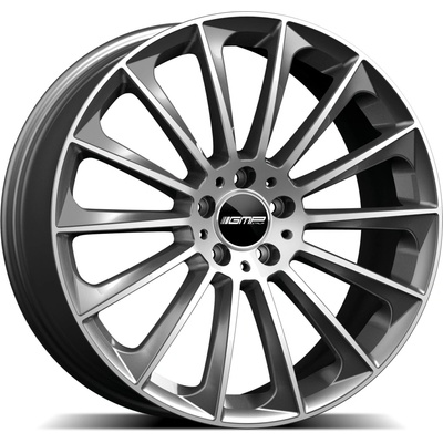 GMP Stellar 8x18 5x112 ET38 anthracite Diamond