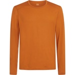 Icebreaker Мъжко мериносово термобельо Icebreaker 200 Oasis L/S Crewe Merino base layer - Spice II (015-0858-4513)