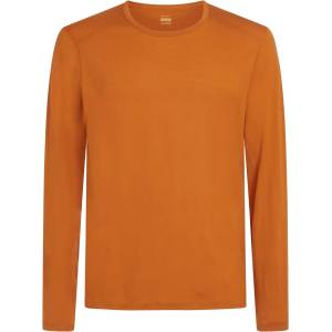 Icebreaker Мъжко мериносово термобельо Icebreaker 200 Oasis L/S Crewe Merino base layer - Spice II (015-0858-4513)