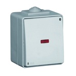 Efapel Двуполюсен ключ с ориентация ip65 16ax - 250v ~ ccz - сив (48023 ccz)