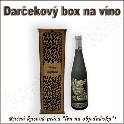Darčekový box na fľašu 10