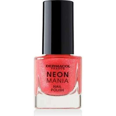 Dermacol Neon Mania Nail Polish lak na nechty 5 Bubblegum Pink 5 ml
