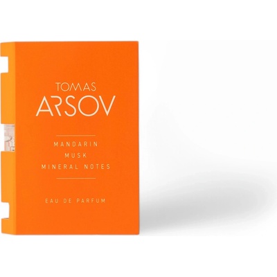 Tomas Arsov mandarin musk mineral notes parfumovaná voda unisex 2 ml vzorka