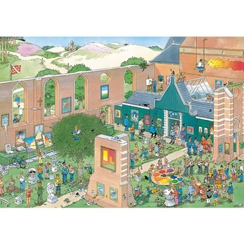 Image 1 of Jumbo - Puzzle Jan Van Haasteren - The Art Market 2000 - 2 000 piese