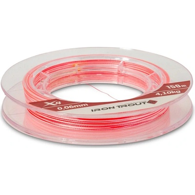 Iron Trout šňůra Danish X4 Spooner 150m 0,04mm