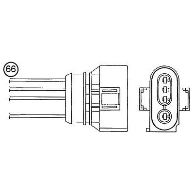 Lambda sonda NGK OZA447-E25