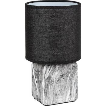 Rábalux 74068 - Настолна лампа NALISA 1xE14/40W/230V черна/мраморен декор (RL74068)