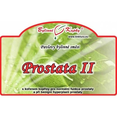 Bylinné kapky Prostata II bylinné kvapky tinktúra 50 ml