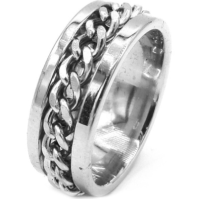 Steel Jewelry Prsten ROTAČNÍ Chirurgická ocel RI240129