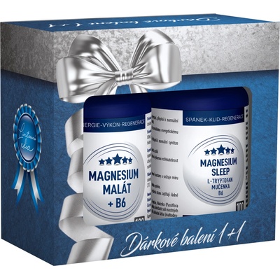 Magnesium Malát 100 tabliet + Magnesium Sleep 100 tabliet