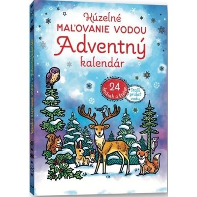 Svojtka Kouzelné malování vodou Adventní kalendář Abigail Wheatley ilustrace Nilesh Mistry