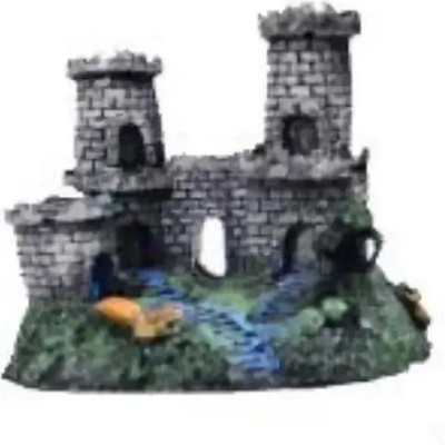 Средновековен замък - декорация за аквариум (Рђ1381)