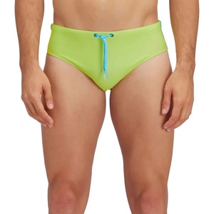 Sundek Бански гащета Sundek Leonardo logo print swimming brief - Yellow (Acidyellow 01)
