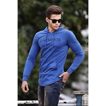 Madmext Мъжки суитчър 2872 - Син 286257 (286257_Синьо)