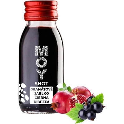 Moy Shot Granátové Jablko Čierne Ríbezle 60 ml