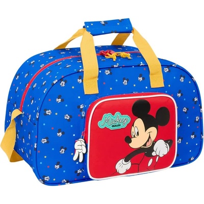 SAFTA Чанта Safta 40 cm Mickey Mouse Good Day bag - Blue (Multicolor)