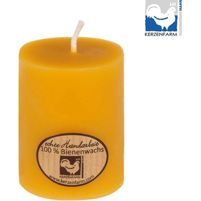 Kerzenfarm ECO Svíčka z včelího vosku 60 x 45 mm