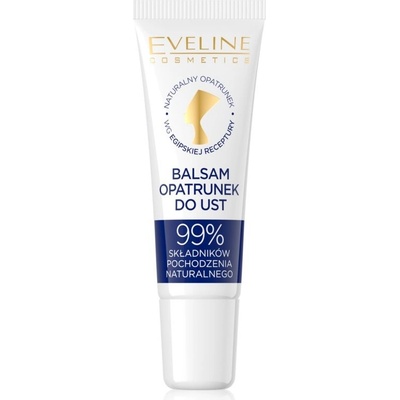 Eveline Cosmetics Egyptian Miracle vyživujúci a hydratačný balzam na pery s antibakteriálnou prísadou 12 ml