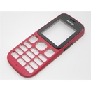 Náhradní kryty na mobilní telefony Kryt Nokia 101 Přední červený
