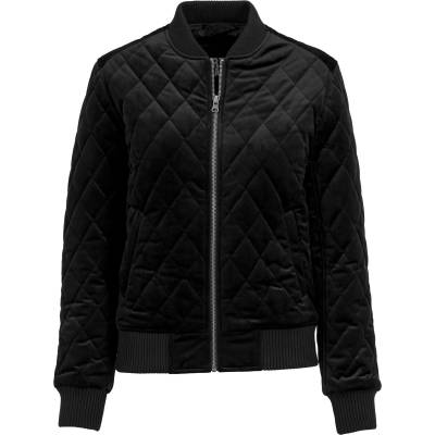 Urban Classics Дамско яке в черно от Urban Classics Ladies Diamond Quilt Velvet MODEL338 SALE - , размер M