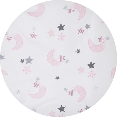 Chipolino К-т за мини кошара бял/р. луни (koscloset05wp)