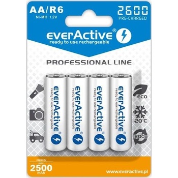 EverActive Professional Line AA 2600mAh 4 ks EVHRL6-2600