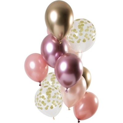 Folat BALÓNKY latexové golden blush 30 cm
