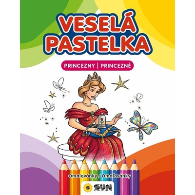 Princezny/Princezné - Veselá pastelka