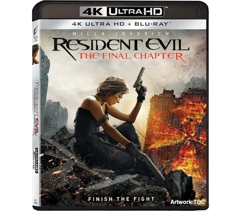 Resident Evil - The Final Chapter BD