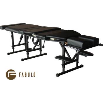 Fabulo Skladací masážny stôl CHIRO-180 Farba: čierna 180-190 x 55 cm 21,7 kg 4 farby