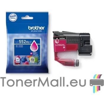 Brother Мастилена касета BROTHER LC552XLM Magenta